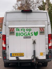 Ik rij op Bio gas